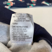 Load image into Gallery viewer, Girls B Collection, fleece lined sweater / jumper, birds, EUC, size 5,  