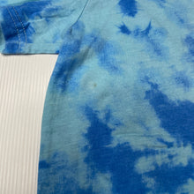 Load image into Gallery viewer, unisex Piping Hot, tie dyed cotton t-shirt / top, FUC, size 6,  