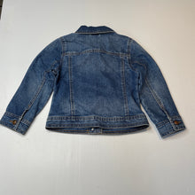 Load image into Gallery viewer, Girls St Bernard, blue lightweight denim jacket, GUC, size 7,  