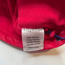 Load image into Gallery viewer, Girls Lily &amp; Dan, fleece lined waterproof jacket / coat, EUC, size 5,  