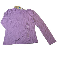 Load image into Gallery viewer, Girls Favourites, purple organic cotton long sleeve top, NEW, size 10,  