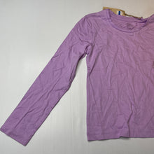 Load image into Gallery viewer, Girls Favourites, purple organic cotton long sleeve top, NEW, size 10,  