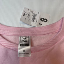 Load image into Gallery viewer, Girls Kids &amp; Co, pink fleece lined sweater / jumper, NEW, size 6,  