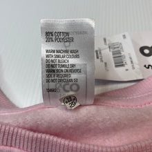 Load image into Gallery viewer, Girls Kids &amp; Co, pink fleece lined sweater / jumper, NEW, size 6,  