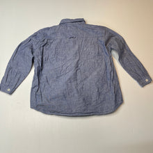 Load image into Gallery viewer, Boys RIO EVAN, blue cotton long sleeve shirt, GUC, size 6,  