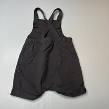 Load image into Gallery viewer, Boys Baby Berry, soft feel overalls / shortalls, tiger, GUC, size 0,  