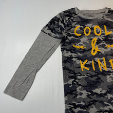 Load image into Gallery viewer, Boys Kids &amp; Co, camo print long sleeve t-shirt / top, EUC, size 7,  
