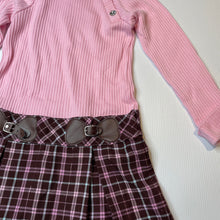 Load image into Gallery viewer, Girls YOUNGLAND, spliced long sleeve dress, GUC, size 5, L: 58cm