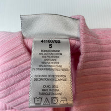 Load image into Gallery viewer, Girls YOUNGLAND, spliced long sleeve dress, GUC, size 5, L: 58cm