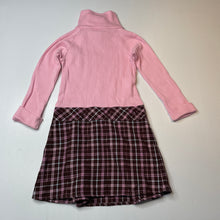 Load image into Gallery viewer, Girls YOUNGLAND, spliced long sleeve dress, GUC, size 5, L: 58cm