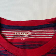 Load image into Gallery viewer, Boys Emerson, striped long sleeve t-shirt / top, FUC, size 10,  