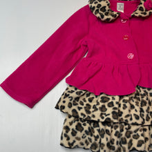 Load image into Gallery viewer, Girls Mack &amp; Co, fleece jacket / coat, L: 52cm, GUC, size 6,  