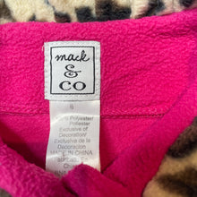 Load image into Gallery viewer, Girls Mack &amp; Co, fleece jacket / coat, L: 52cm, GUC, size 6,  