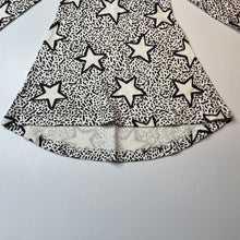 Load image into Gallery viewer, Girls casual, organic cotton long sleeve dress, EUC, size 4-5, L: 58cm