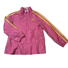 Load image into Gallery viewer, Girls Adidas, lightweight zip up jacket, GUC, size 4,  