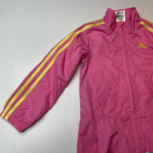 Load image into Gallery viewer, Girls Adidas, lightweight zip up jacket, GUC, size 4,  