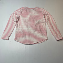 Load image into Gallery viewer, Girls Emerson, striped stretchy long sleeve top, GUC, size 5,  