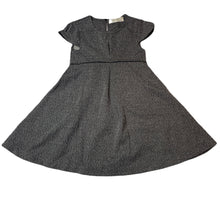Load image into Gallery viewer, Girls Zara, black &amp; white short sleeve dress, GUC, size 6, L: 54cm