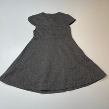 Load image into Gallery viewer, Girls Zara, black &amp; white short sleeve dress, GUC, size 6, L: 54cm