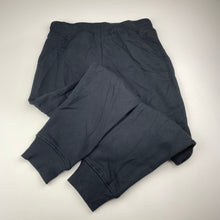 Load image into Gallery viewer, Girls Mango, black fleece lined track pants, Inside leg: 68.5cm, EUC, size 12,  