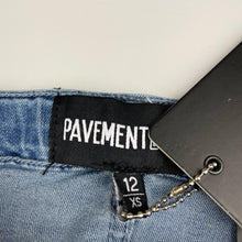 Load image into Gallery viewer, Girls Pavement, distressed stretch denim jeans, adjustable, Inside leg: 66.5cm, NEW, size 12,  