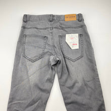 Load image into Gallery viewer, Boys Country Road, soft feel stretch denim jeans, adjustable, inside leg: 54cm, minor catches, FUC, size 7,  