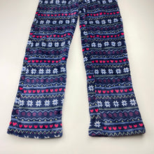 Load image into Gallery viewer, Girls Emerson, thick fleece winter pyjama pants / bottoms, EUC, size 10,  