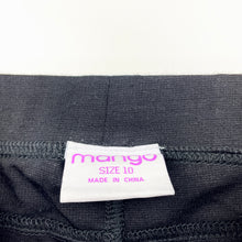 Load image into Gallery viewer, Girls Mango, lightweight stretchy pants, elasticated, Inside leg: 58cm, EUC, size 10,  