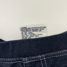 Load image into Gallery viewer, Girls Mango, stretchy denim leggings, unicorn, Inside leg: 52cm, GUC, size 6,  