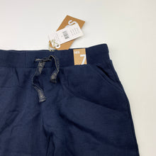 Load image into Gallery viewer, Girls Cotton On, navy fleece lined track pants, Inside leg: 55cm, NEW, size 7,  