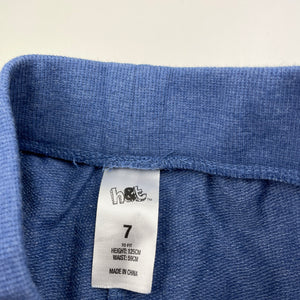 Girls H&T, lightweight casual pants, elasticated, Inside leg: 51cm, EUC, size 7,  