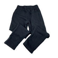 Load image into Gallery viewer, unisex B Collection, black fleece lined track pants, elasticated, Inside leg: 46cm, GUC, size 6,  