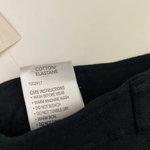 Load image into Gallery viewer, Girls B Collection, black stretchy leggings / pants, Inside leg: 46.5cm, NEW, size 6,  