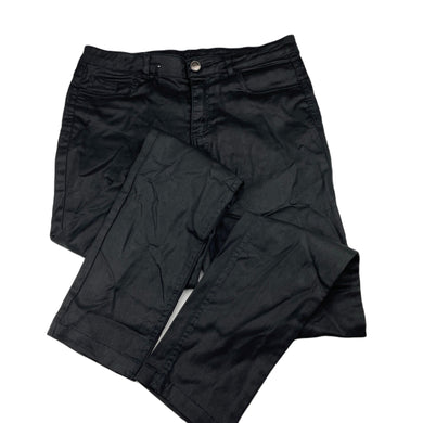 Girls Target, black lightweight stretchy pants, adjustable, Inside leg: 66cm, EUC, size 14,  