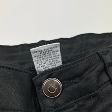 Load image into Gallery viewer, Girls Target, black lightweight stretchy pants, adjustable, Inside leg: 66cm, EUC, size 14,  
