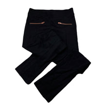 Load image into Gallery viewer, Girls H&amp;M, black stretchy pants, elasticated, Inside leg: 57.5cm, EUC, size 10,  
