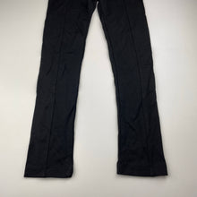 Load image into Gallery viewer, Girls H&amp;M, black stretchy pants, elasticated, Inside leg: 57.5cm, EUC, size 10,  