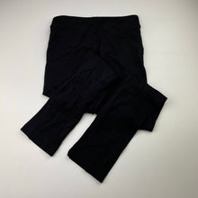 Load image into Gallery viewer, Girls H&amp;M, black stretchy pants, elasticated, Inside leg: 57.5cm, EUC, size 10,  