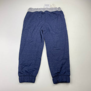 Girls H&T, lightweight knit denim pants, elasticated, Inside leg: 34cm, NEW, size 3,  