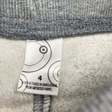 Load image into Gallery viewer, unisex Target, grey fleece lined track pants, elasticated, Inside leg: 42.5cm, EUC, size 4,  