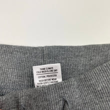 Load image into Gallery viewer, unisex Target, grey fleece lined track pants, elasticated, Inside leg: 42.5cm, EUC, size 4,  