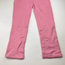 Load image into Gallery viewer, Girls Target, pink fleece lined track pants, Inside leg: 47cm, NEW, size 5,  