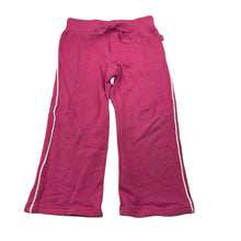 Load image into Gallery viewer, Girls Esprit, pink cotton casual pants, elasticated, Inside leg: 35.5cm, GUC, size 3,  