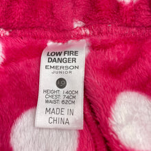 Load image into Gallery viewer, Girls Emerson, thick fleece winter pyjama pants / bottoms, EUC, size 10,  