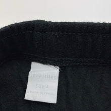 Load image into Gallery viewer, Girls Favourites, fleece lined casual pants, elasticated, Inside leg: 39cm, FUC, size 4,  