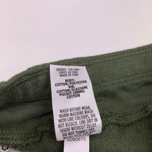 Load image into Gallery viewer, unisex Bonds, khaki track pants, elasticated, Inside leg: 44.5cm, NEW, size 6,  