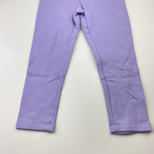 Load image into Gallery viewer, Girls B Collection, fleece lined track pants, elasticated, Inside leg: 42.5cm, EUC, size 4,  