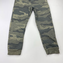 Load image into Gallery viewer, Boys Anko, fleece lined camo print track pants, Inside leg: 40.5cm, EUC, size 4,  