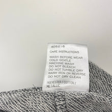 Load image into Gallery viewer, Girls Emerson, grey &amp; silver casual pants, elasticated, Inside leg: 32.5cm, EUC, size 2,  