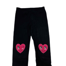 Load image into Gallery viewer, Girls Target, black stretchy pants, elasticated, Inside leg: 50.5cm, GUC, size 7,  